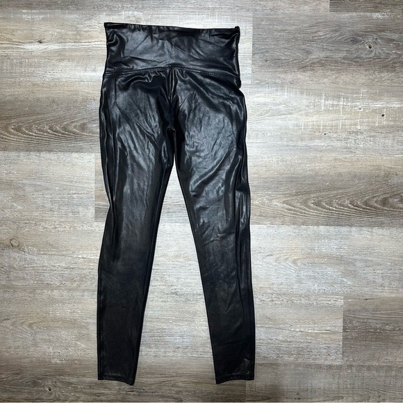 Spanx 2437 Faux Leather Leggings XL - Picture 6 of 9